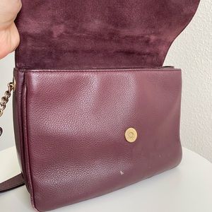 Sando leather shoulder bag